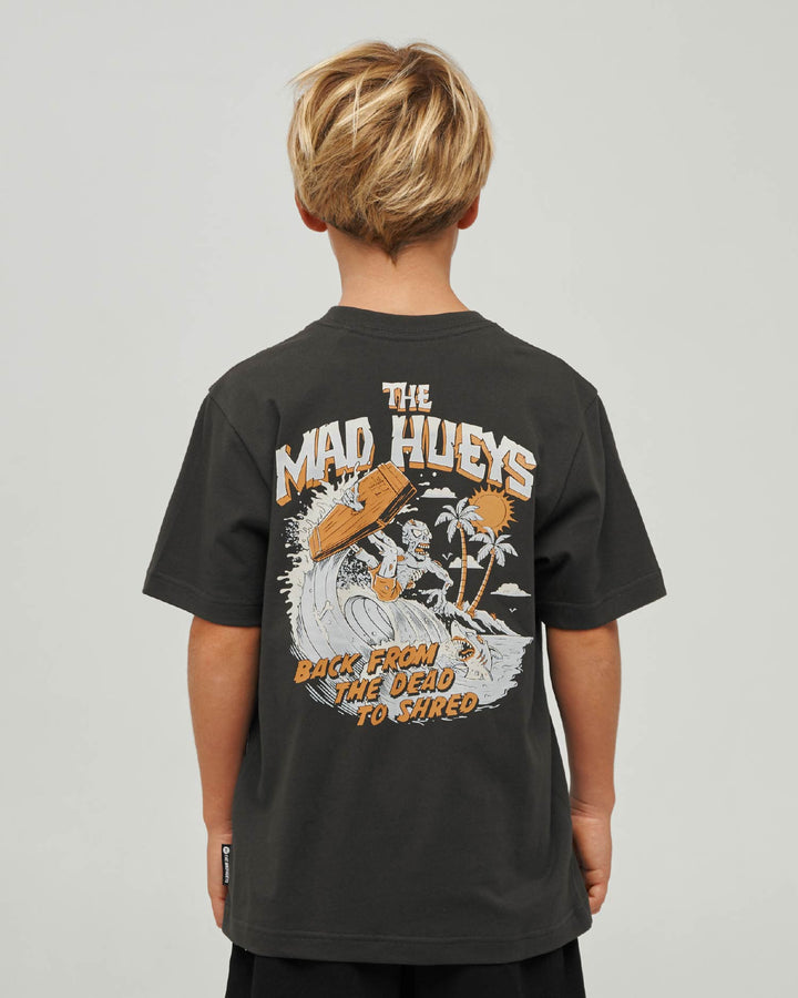 SHRED DEAD | YOUTH SS TEE - VINTAGE BLACK
