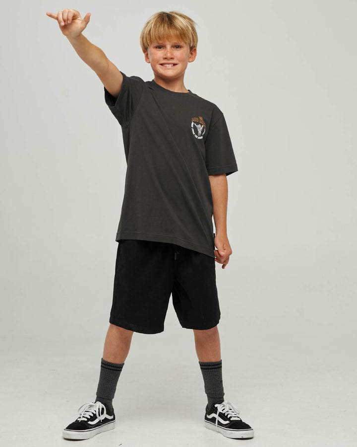 SHRED DEAD | YOUTH SS TEE - VINTAGE BLACK