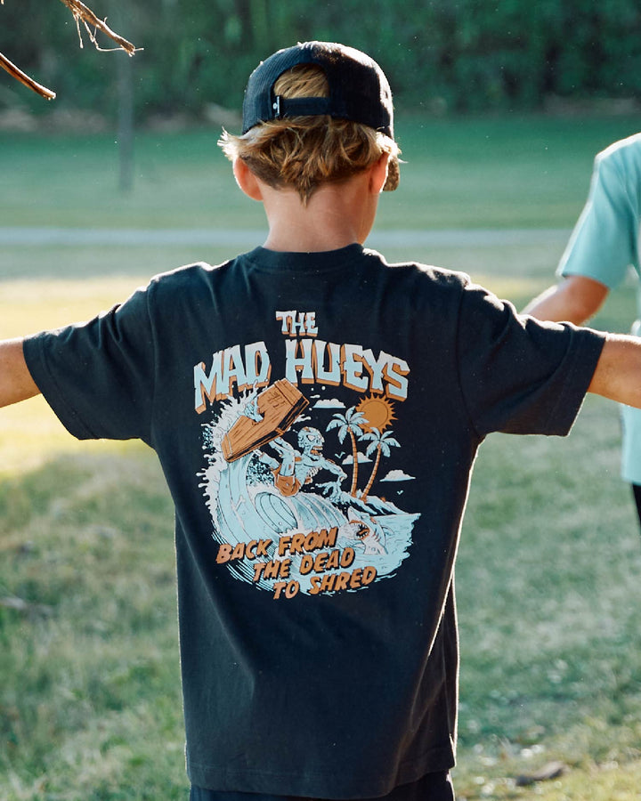 SHRED DEAD | YOUTH SS TEE - VINTAGE BLACK