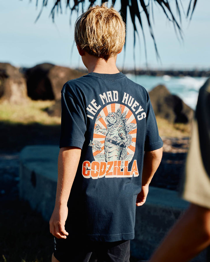 CODZILLA FOREVER | YOUTH SS TEE - NAVY