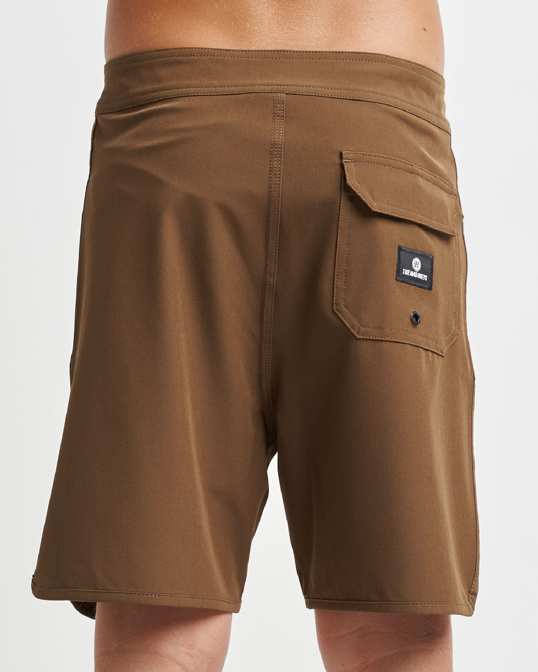 HUEYS LETTER | YOUTH 14" BOARDSHORT - WALNUT