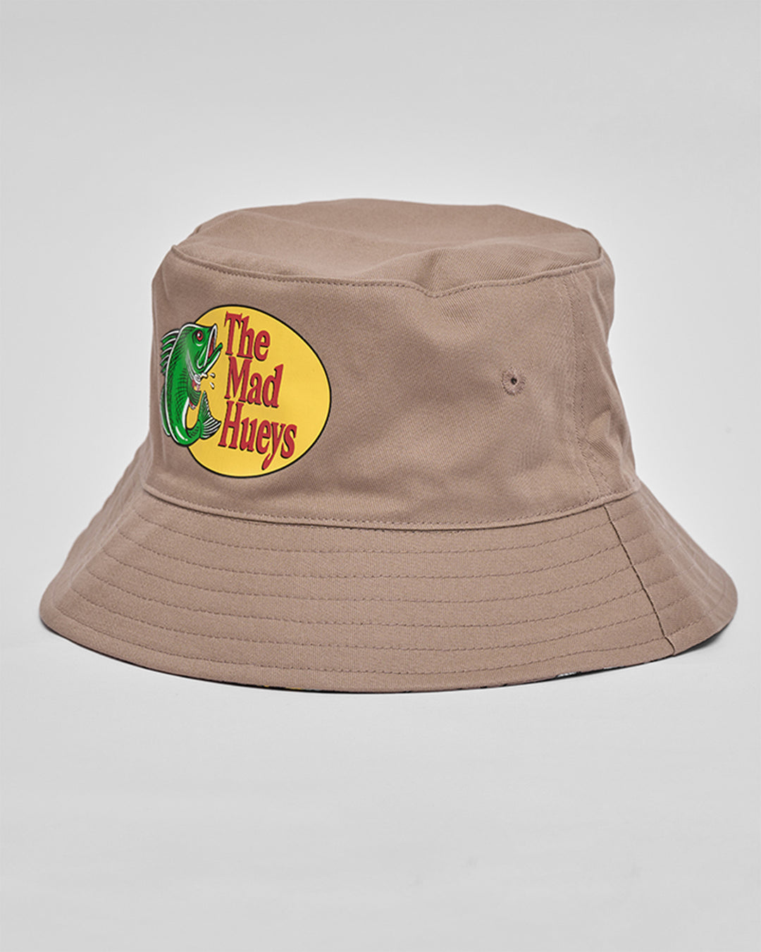 PRO HUEYS | YOUTH REVERSIBLE BUCKET HAT - TAUPE