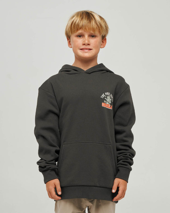 CODZILLA FOREVER | YOUTH HOODED PULLOVER - VINTAGE BLACK
