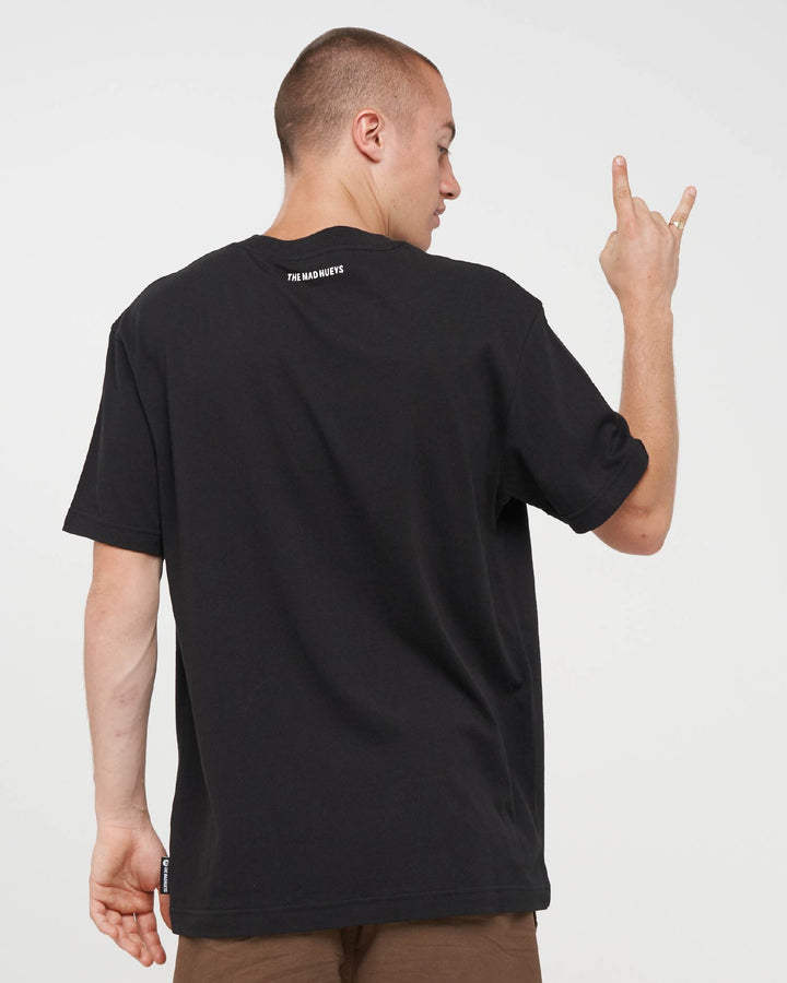 PARALLEL HUEYS | SS TEE - BLACK