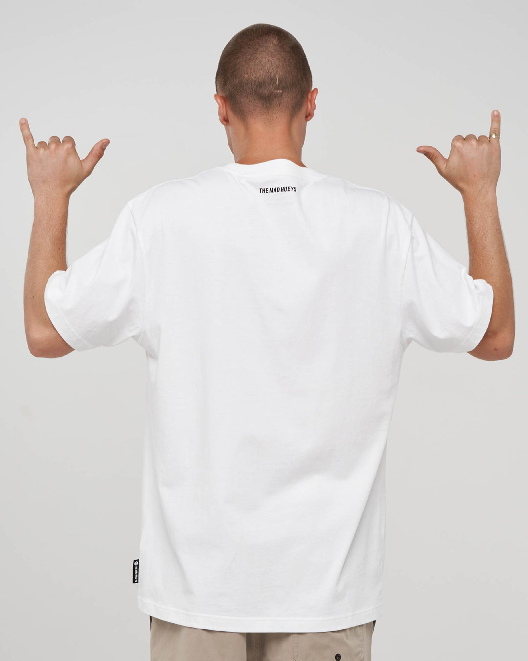 PARALLEL HUEYS | SS TEE - WHITE