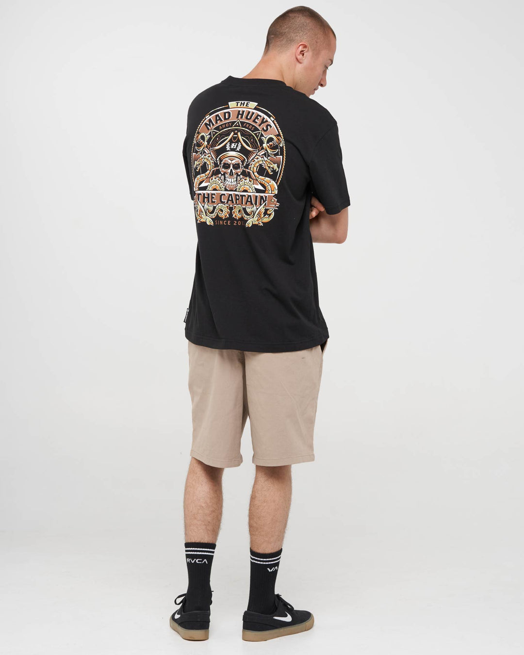 DRAGON CAPTAIN | SS TEE - BLACK