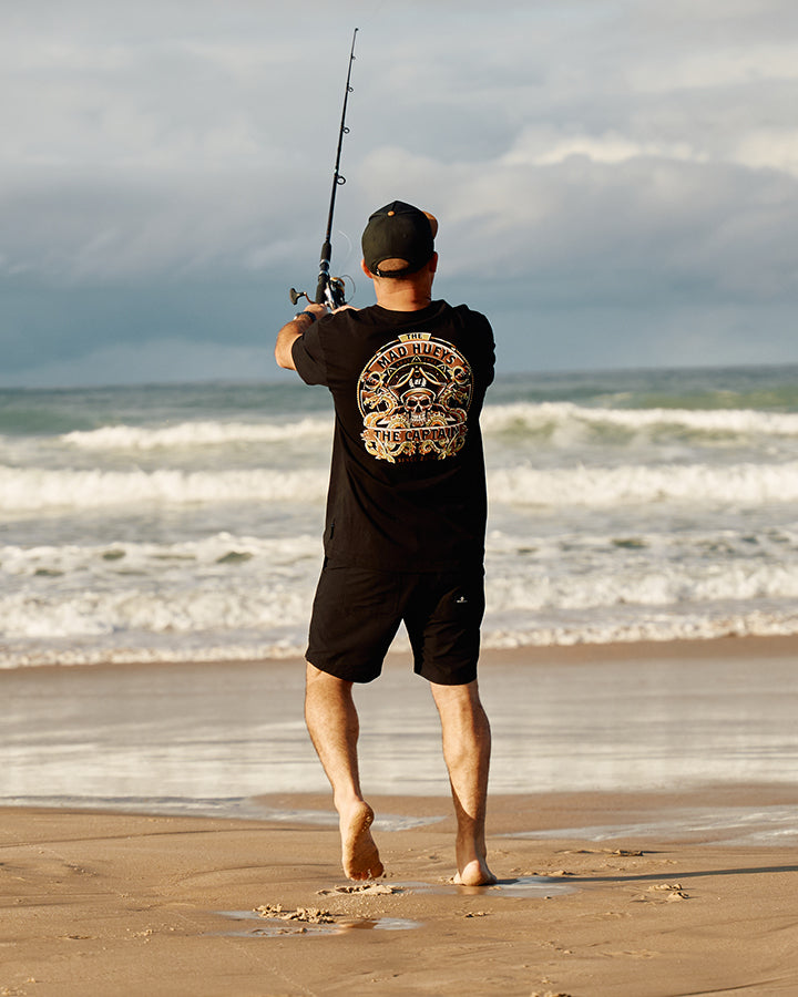 DRAGON CAPTAIN | SS TEE - BLACK