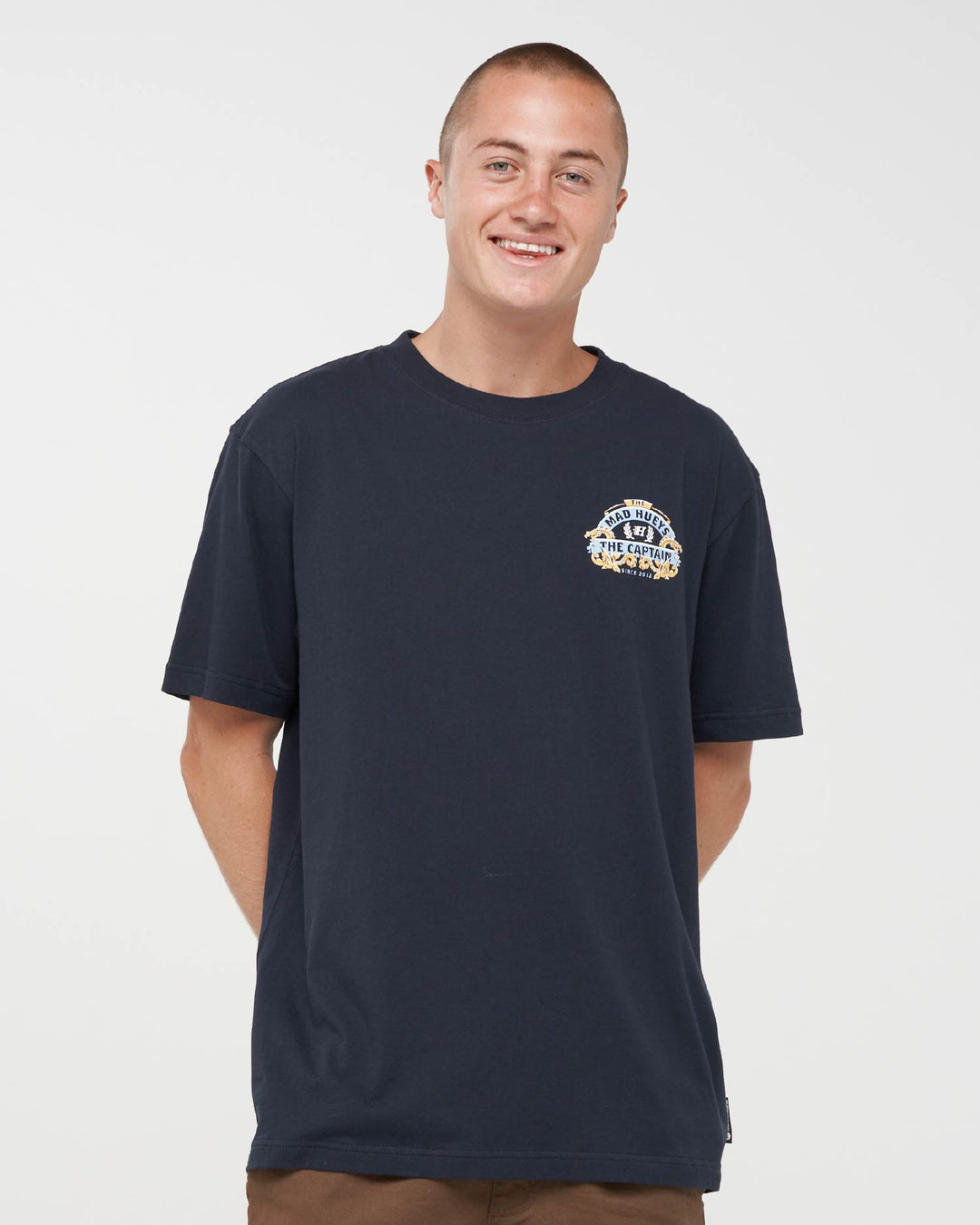 DRAGON CAPTAIN | SS TEE - NAVY
