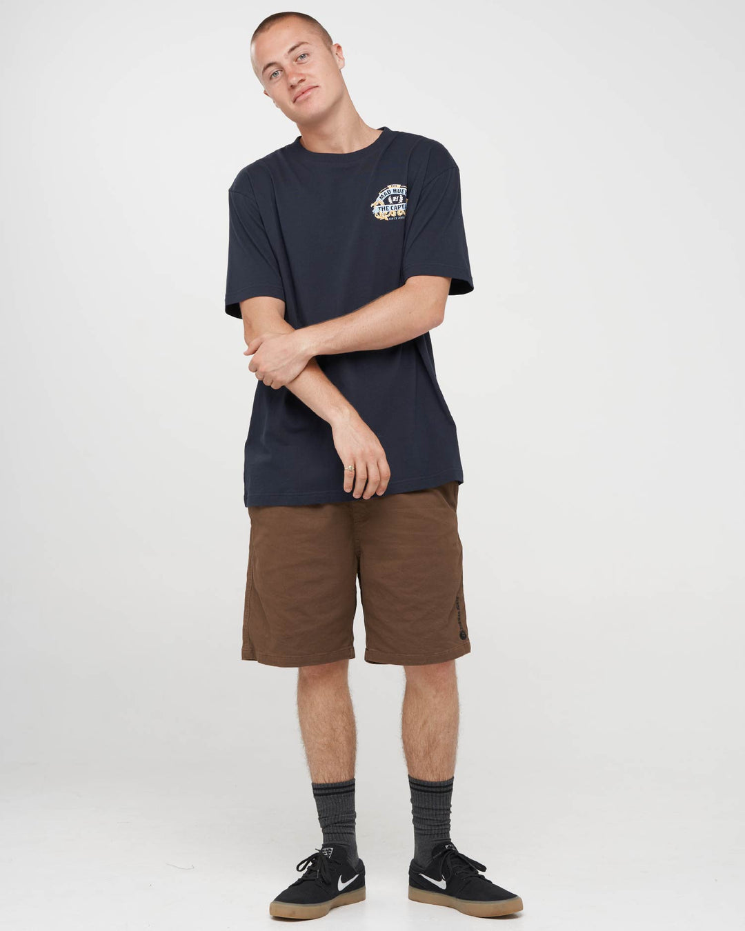 DRAGON CAPTAIN | SS TEE - NAVY