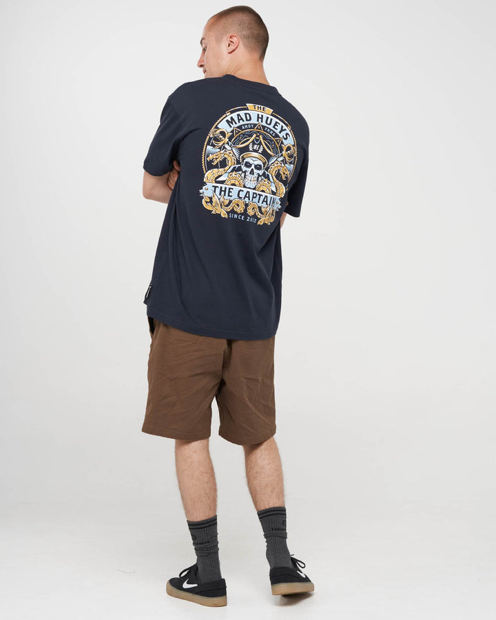 DRAGON CAPTAIN | SS TEE - NAVY