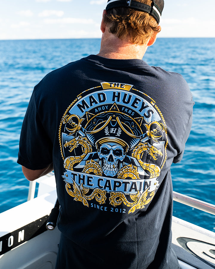DRAGON CAPTAIN | GRANDPA SS TEE - NAVY