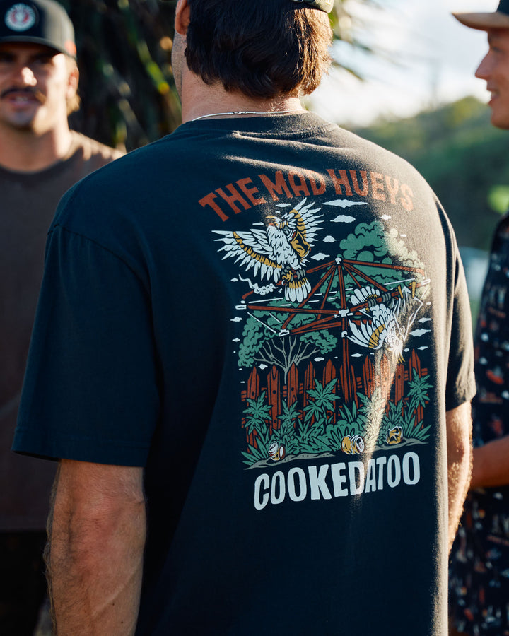 GOON COOKEDATOO | SS TEE - VINTAGE BLACK