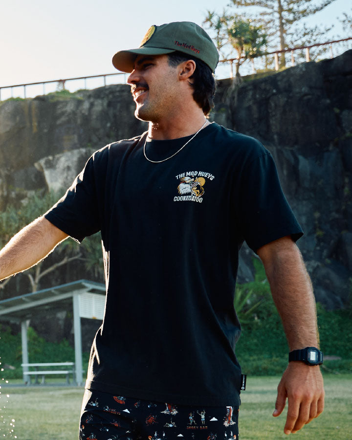 GOON COOKEDATOO | SS TEE - VINTAGE BLACK