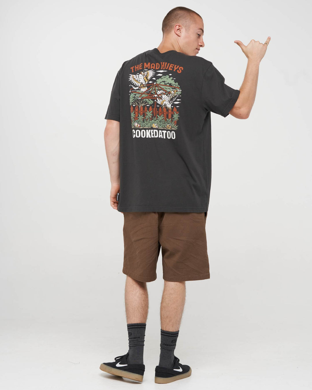 GOON COOKEDATOO | SS TEE - VINTAGE BLACK