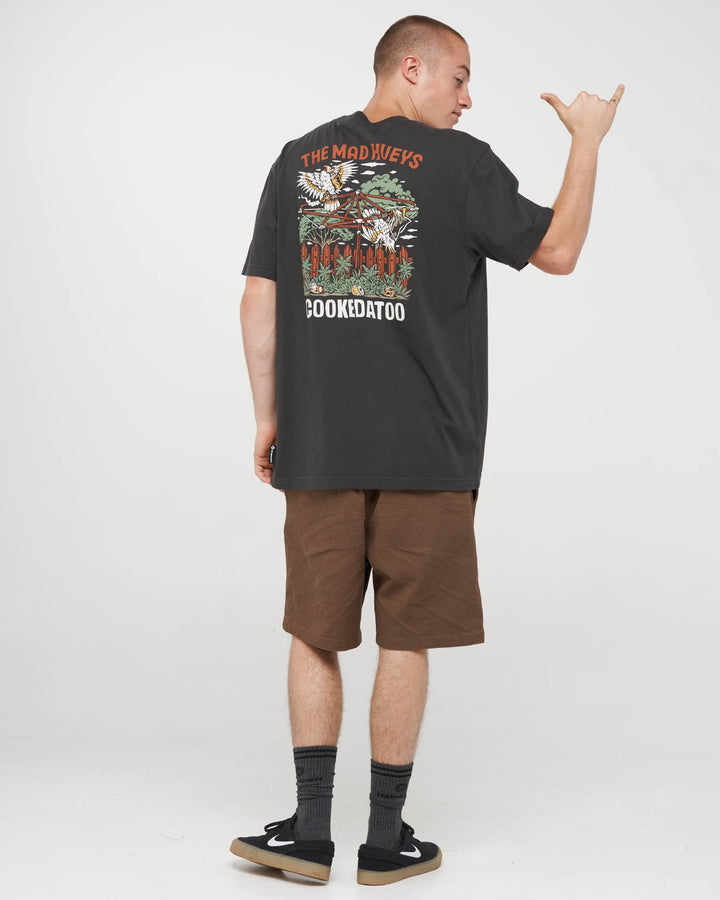 GOON COOKEDATOO | SS TEE - VINTAGE BLACK