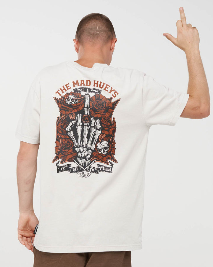 SHIELD FK OFF | SS TEE - SMOKE WASHED