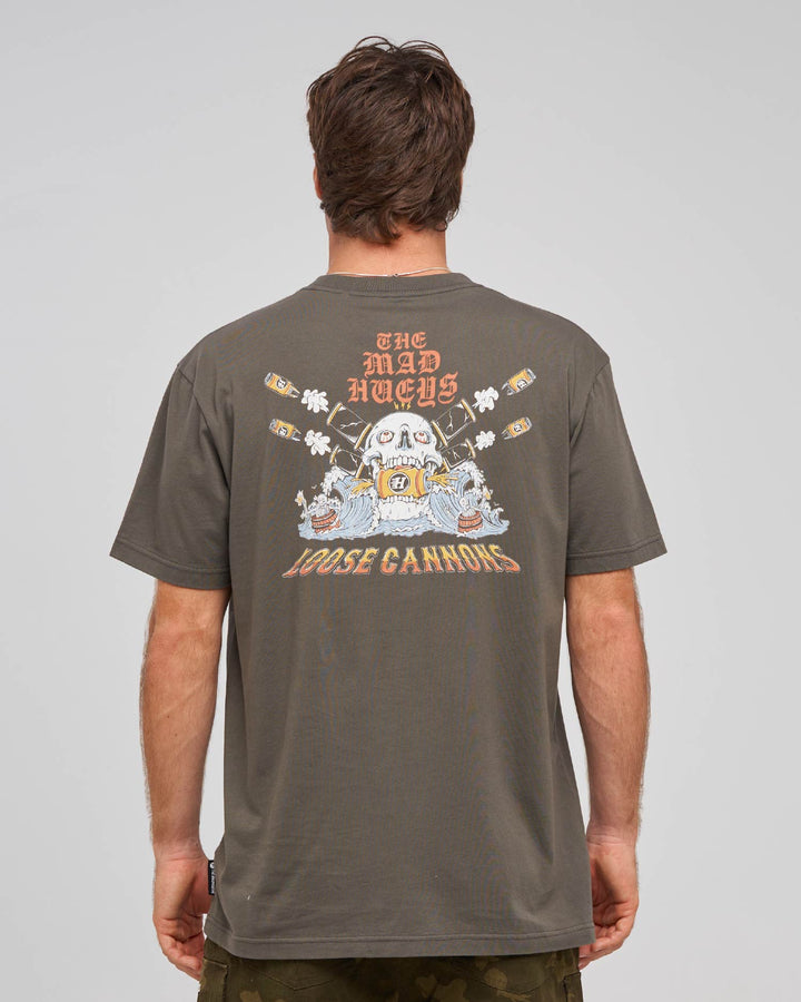 LOOSE CANNONS | SS TEE - CHARCOAL