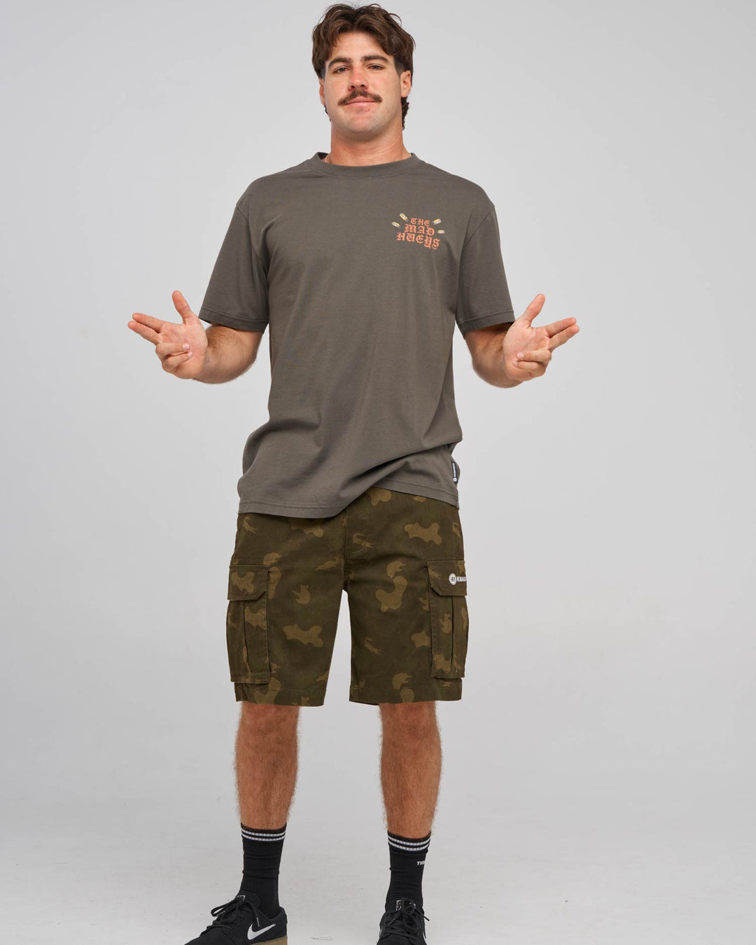 LOOSE CANNONS | SS TEE - CHARCOAL