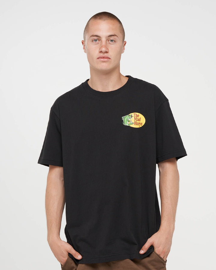 PRO HUEYS | SS TEE - BLACK