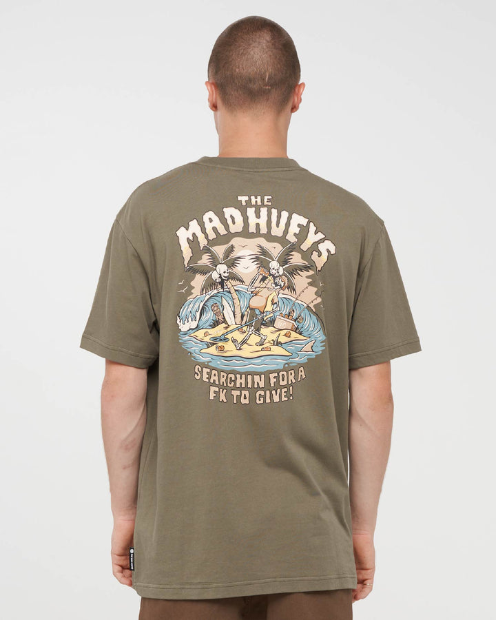 METAL SEARCHIN | SS TEE - OLIVE