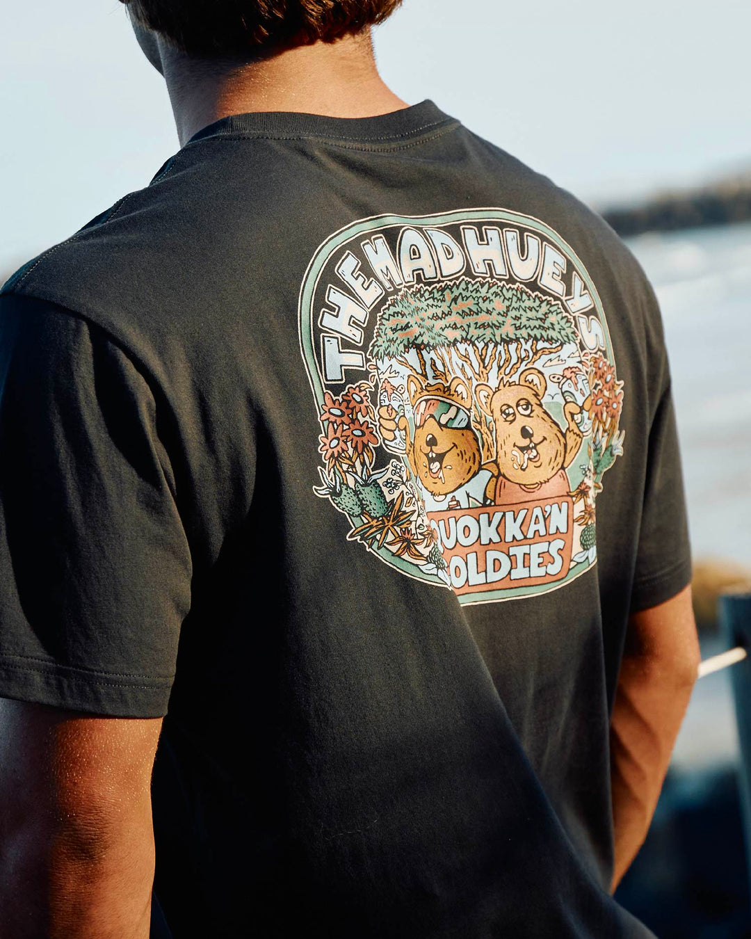 QUOKKAN COLDIES | SS TEE - VINTAGE BLACK