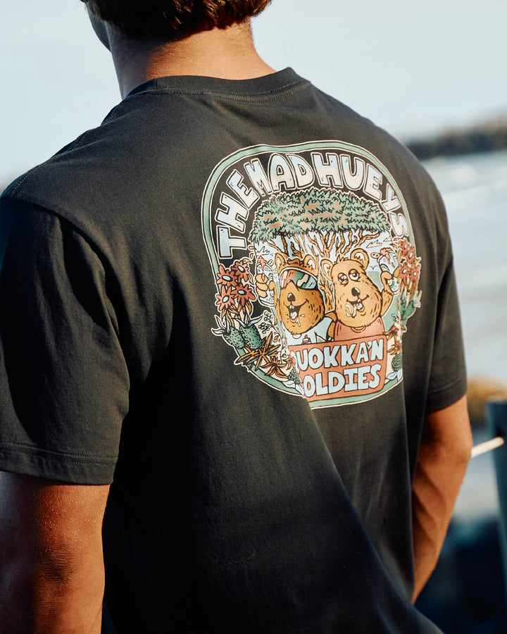 QUOKKAN COLDIES | SS TEE - VINTAGE BLACK