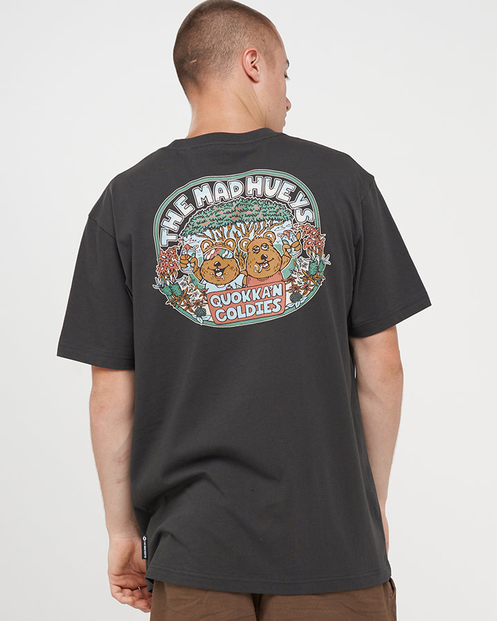 QUOKKAN COLDIES | SS TEE - VINTAGE BLACK