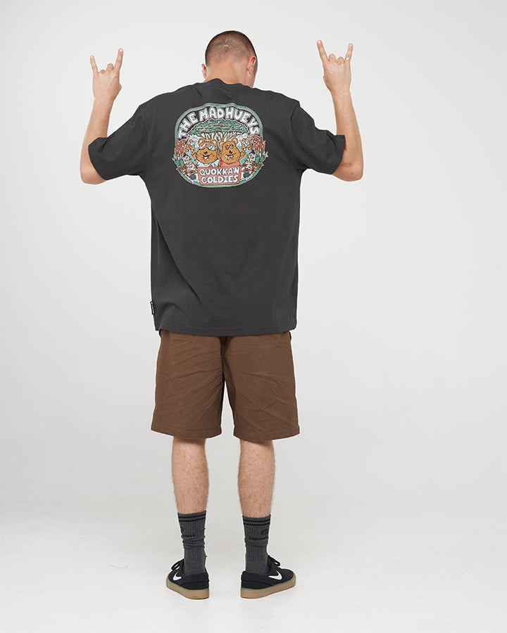 QUOKKAN COLDIES | SS TEE - VINTAGE BLACK