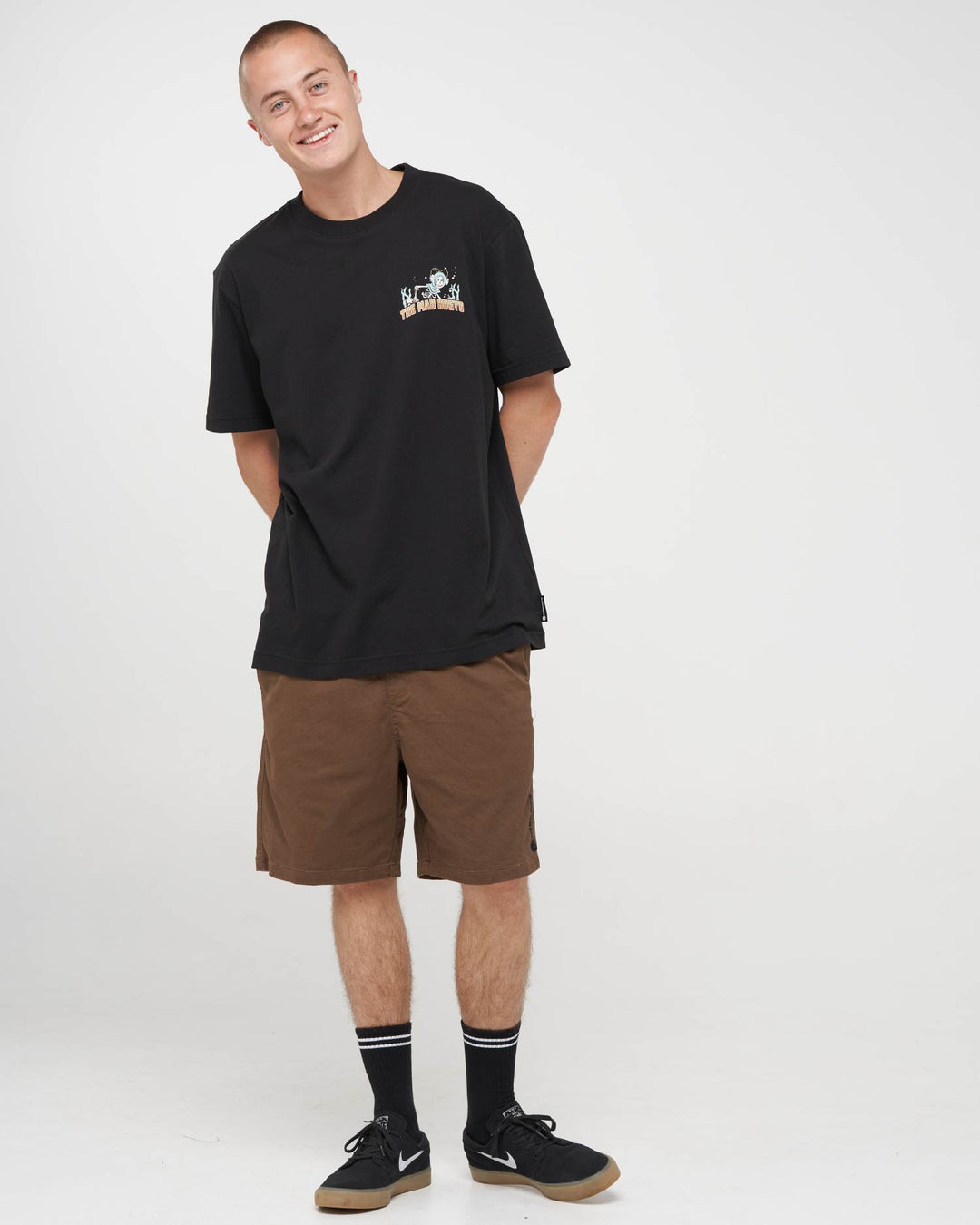 DRUNKEN TREASURE | SS TEE - BLACK
