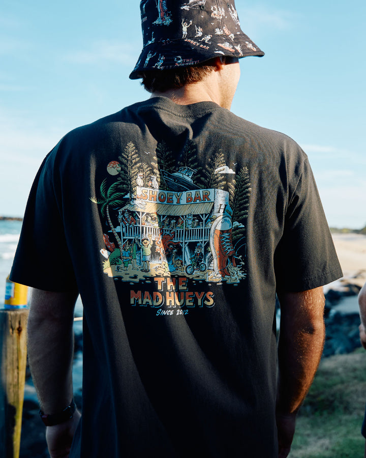 SHOEY BAR | SS TEE - VINTAGE BLACK