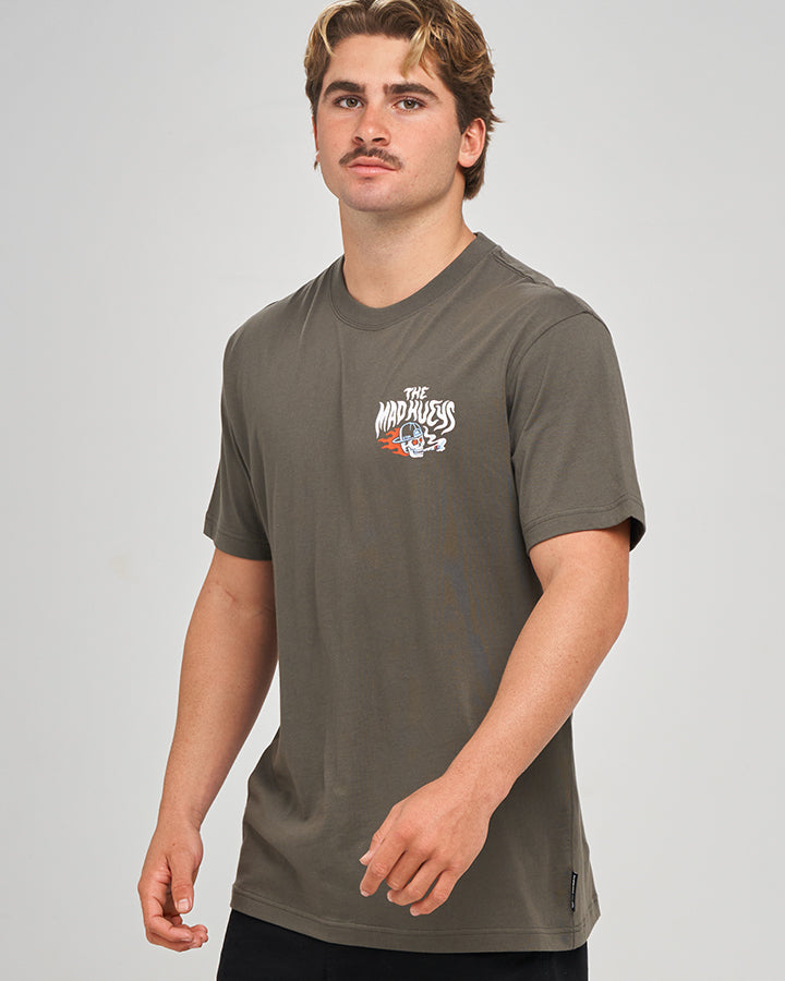 TRAIL BLAZER | SS TEE - CHARCOAL