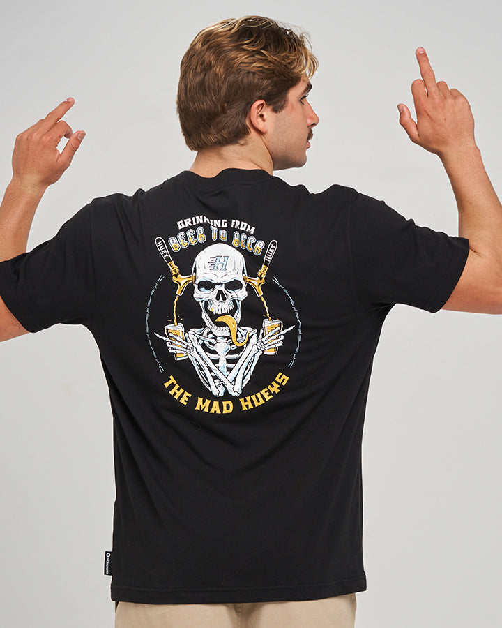 BEER TO BEER | SS TEE - BLACK