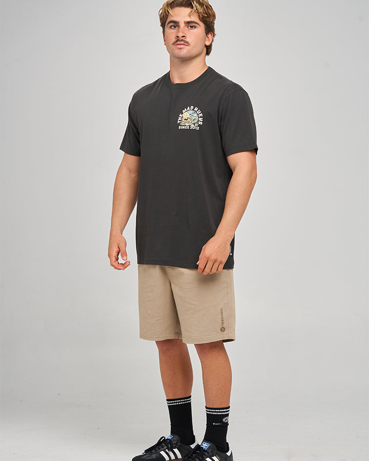 KIWI SPIKED | SS TEE - VINTAGE BLACK