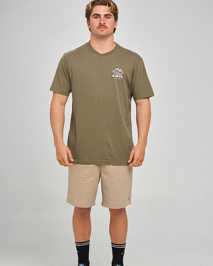THE ROD FATHER | SS TEE - OLIVE