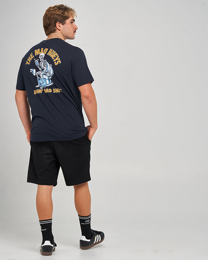 DAD SHIT | SS TEE - NAVY