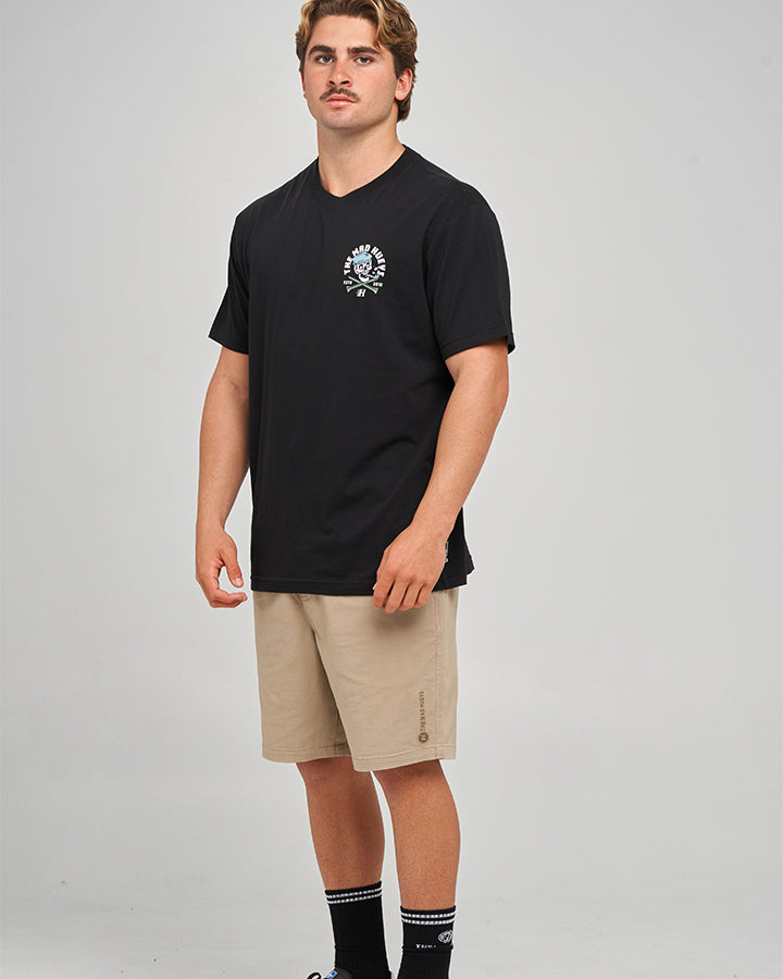 GRANDPAR | SS TEE - BLACK