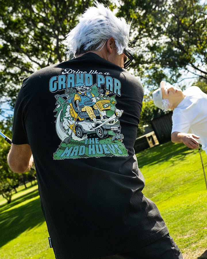 GRANDPAR | SS TEE - BLACK
