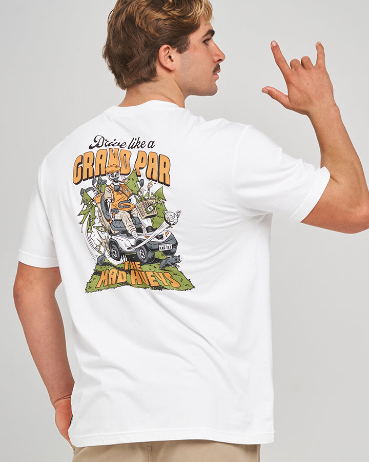 GRANDPAR | SS TEE - WHITE