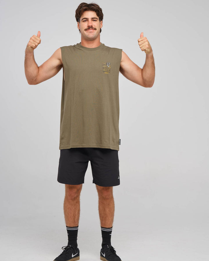 LOVING EVERY UTE | MUSCLE - OLIVE