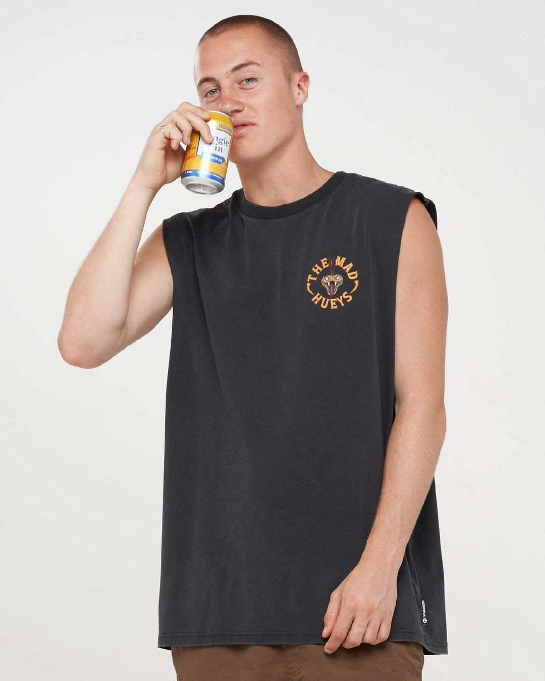 FANGING KEG | MUSCLE - WASHED BLACK