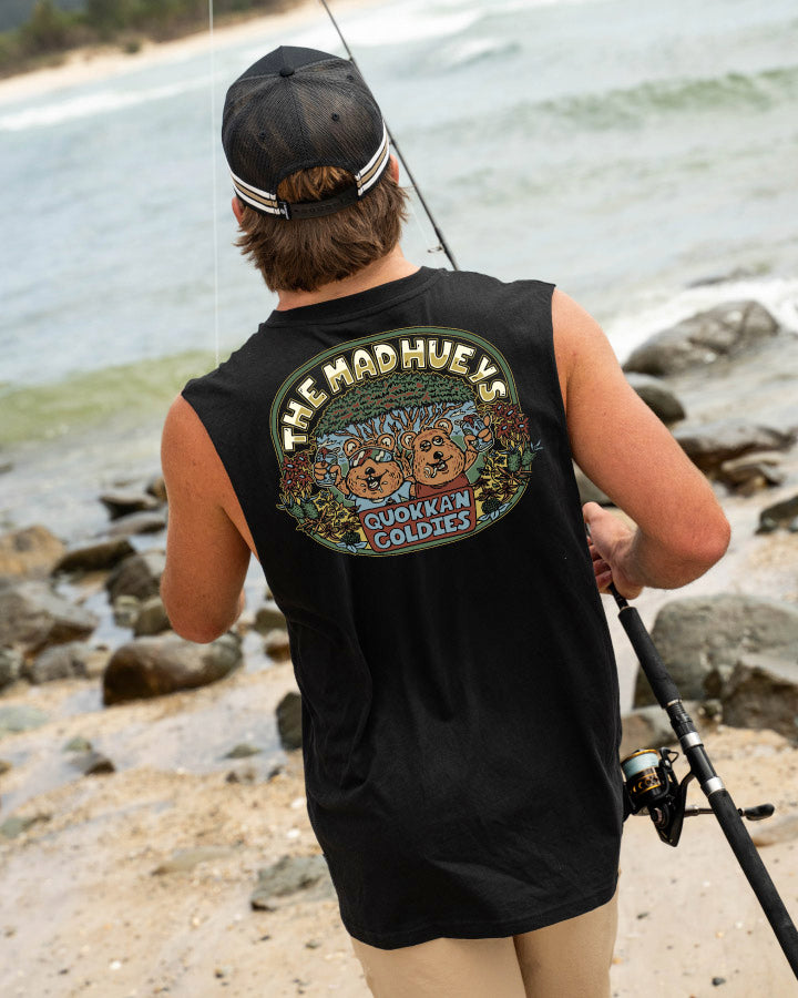 QUOKKAN COLDIES | MUSCLE - BLACK
