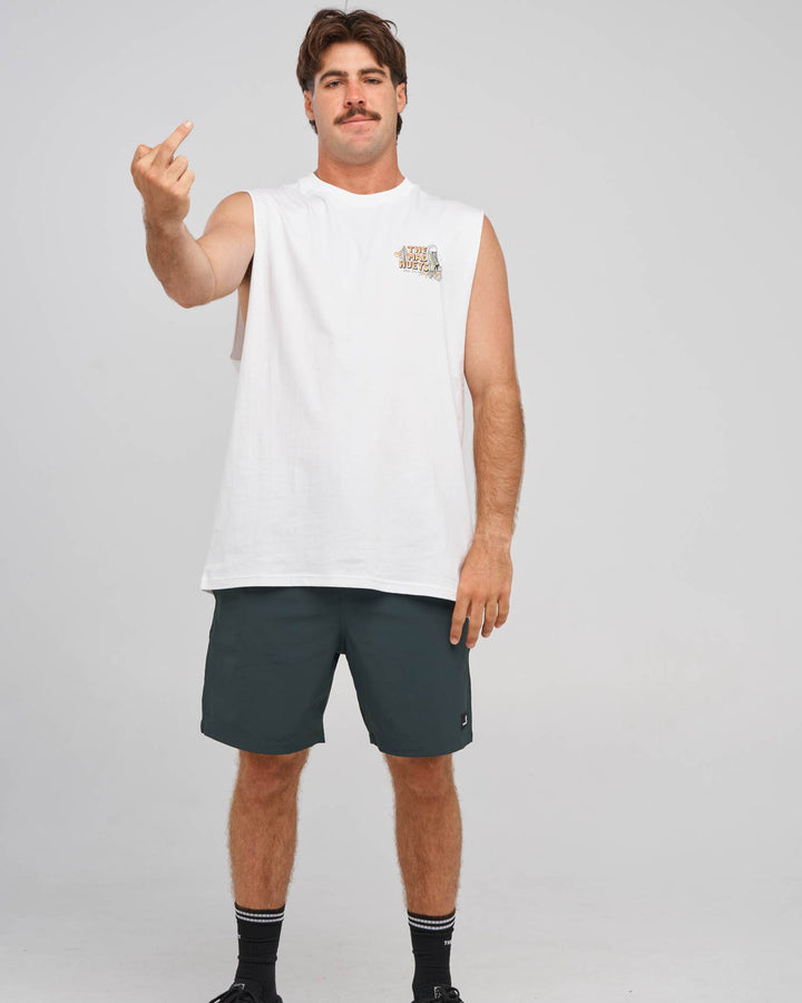 SHOEY BAR | MUSCLE - WHITE