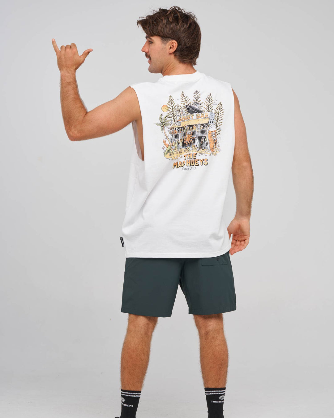 SHOEY BAR | MUSCLE - WHITE
