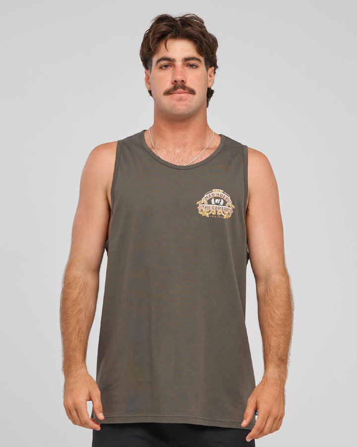 DRAGON CAPTAIN | TANK - CHARCOAL