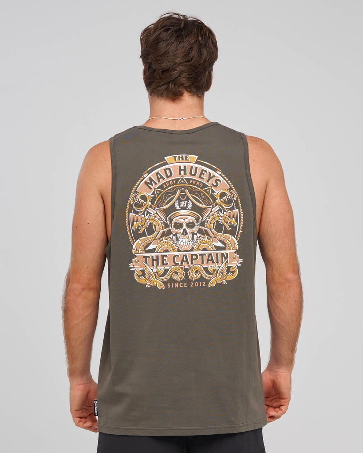 DRAGON CAPTAIN | TANK - CHARCOAL
