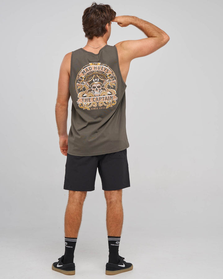 DRAGON CAPTAIN | TANK - CHARCOAL