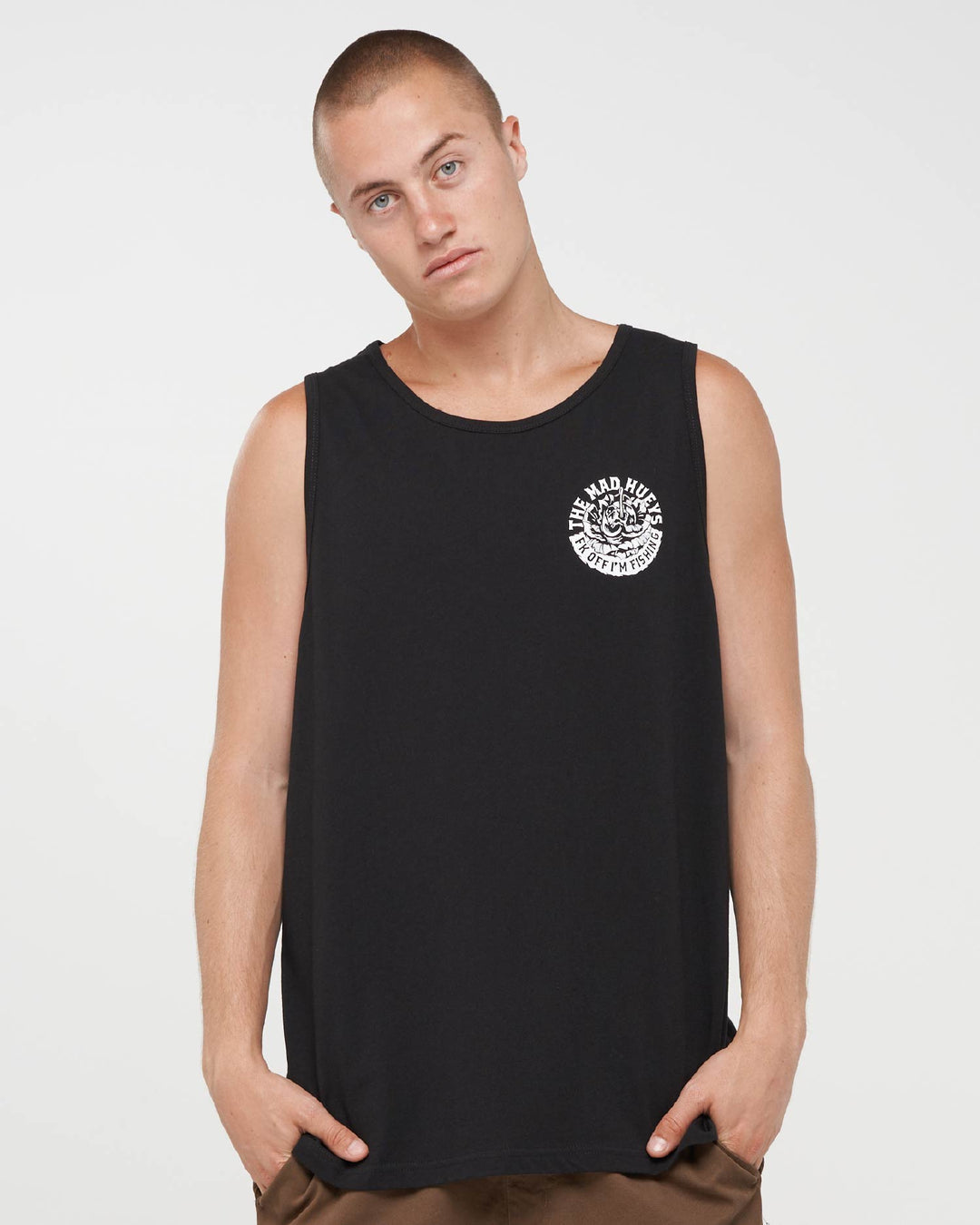 SHIELD FK OFF | TANK - BLACK