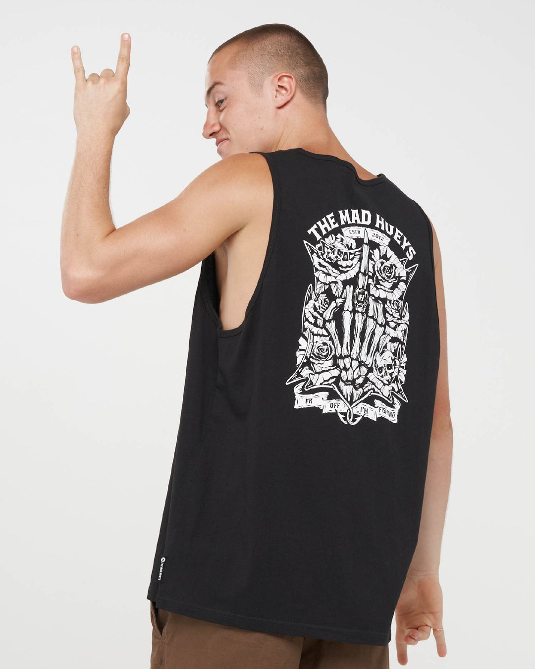 SHIELD FK OFF | TANK - BLACK