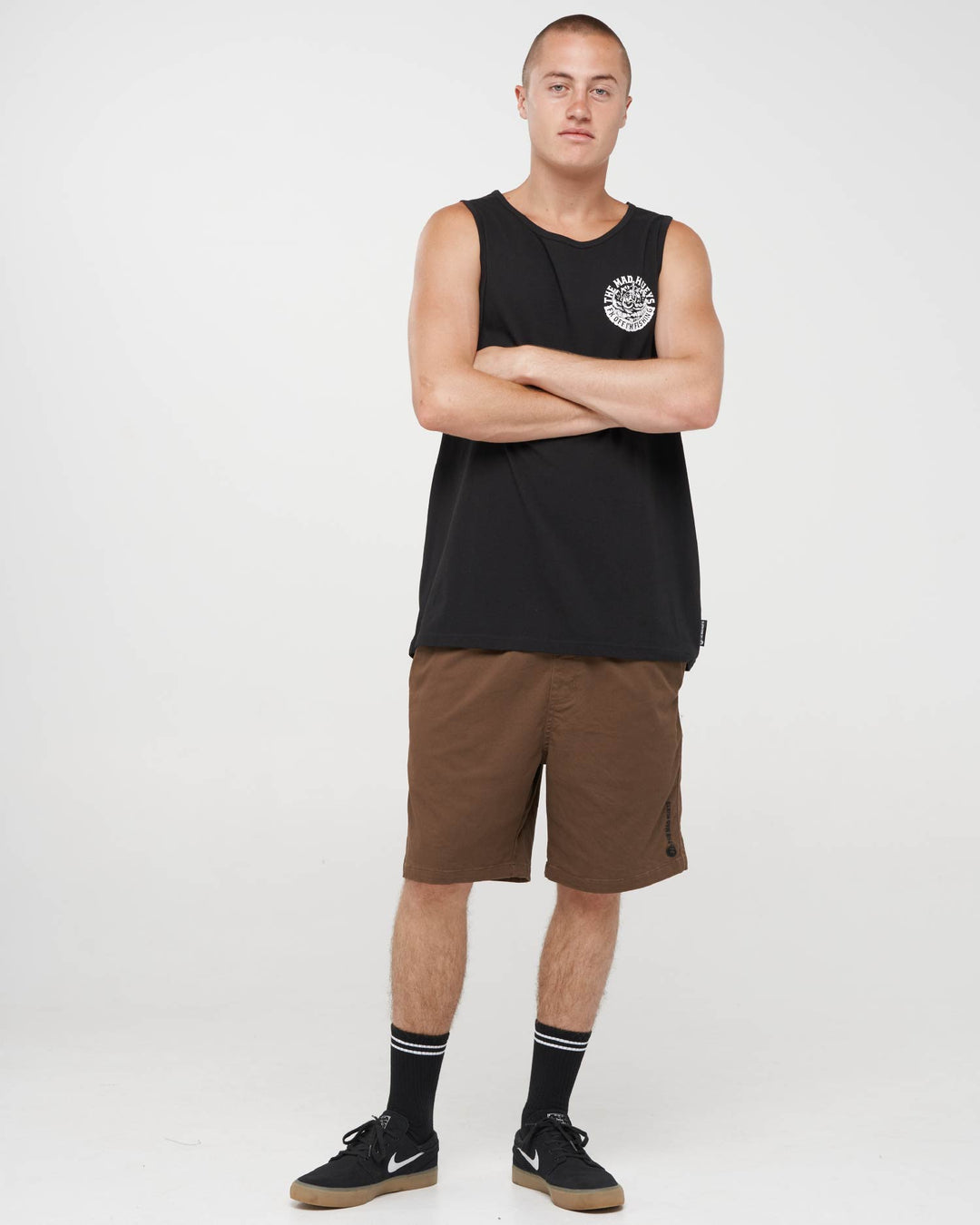SHIELD FK OFF | TANK - BLACK