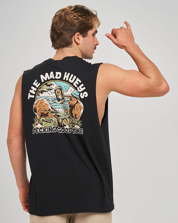 KIWI SPIKED | MUSCLE - BLACK